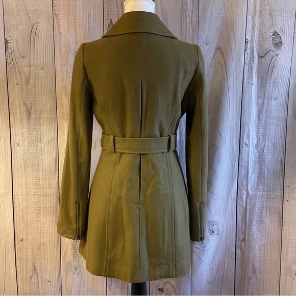 ✅2X Host Pick✅ Tulle by Anthropologie Wool Blend Belted Coat, Small - Picture 3 of 12